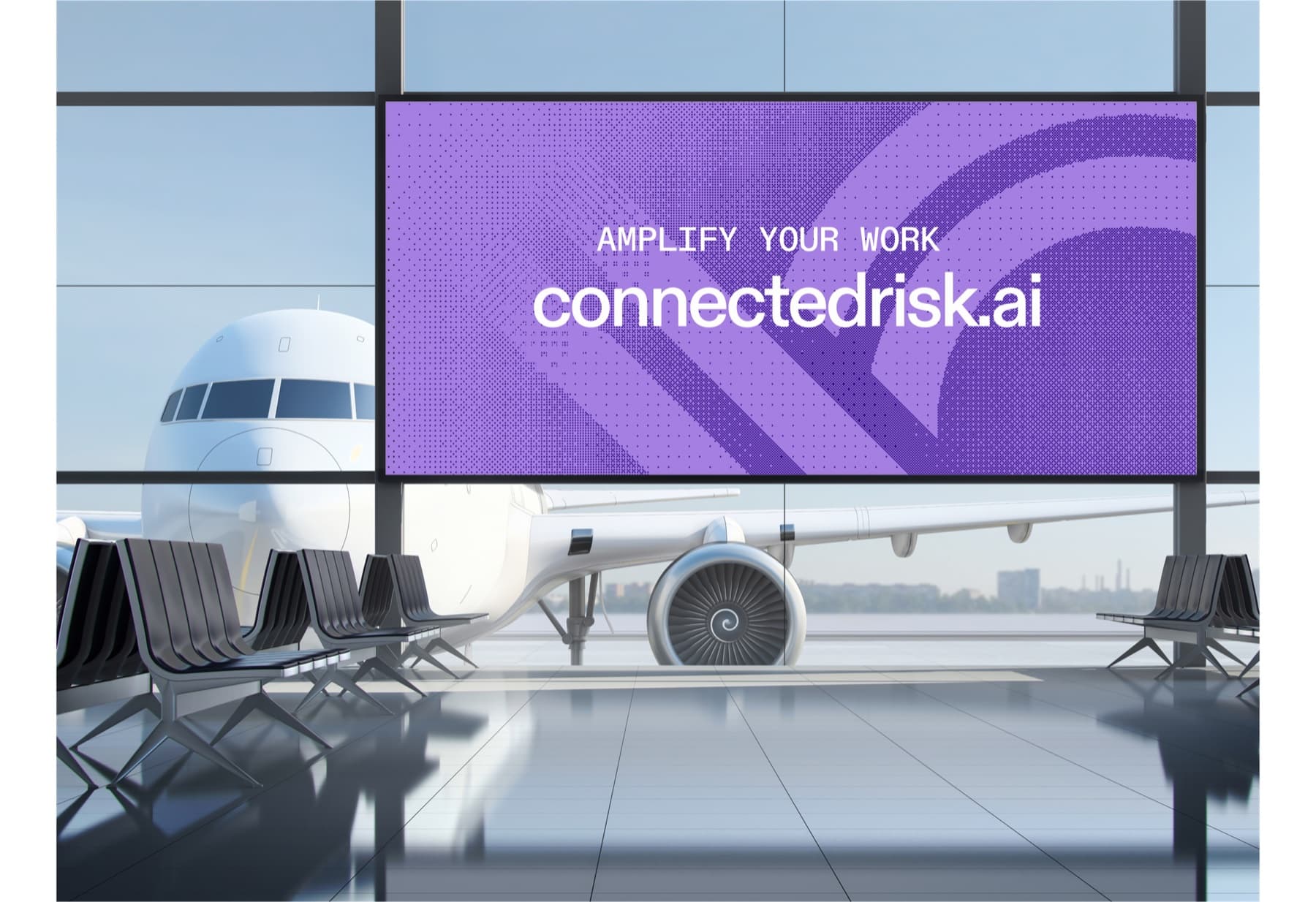 AuditBoard DOOH concept mockup