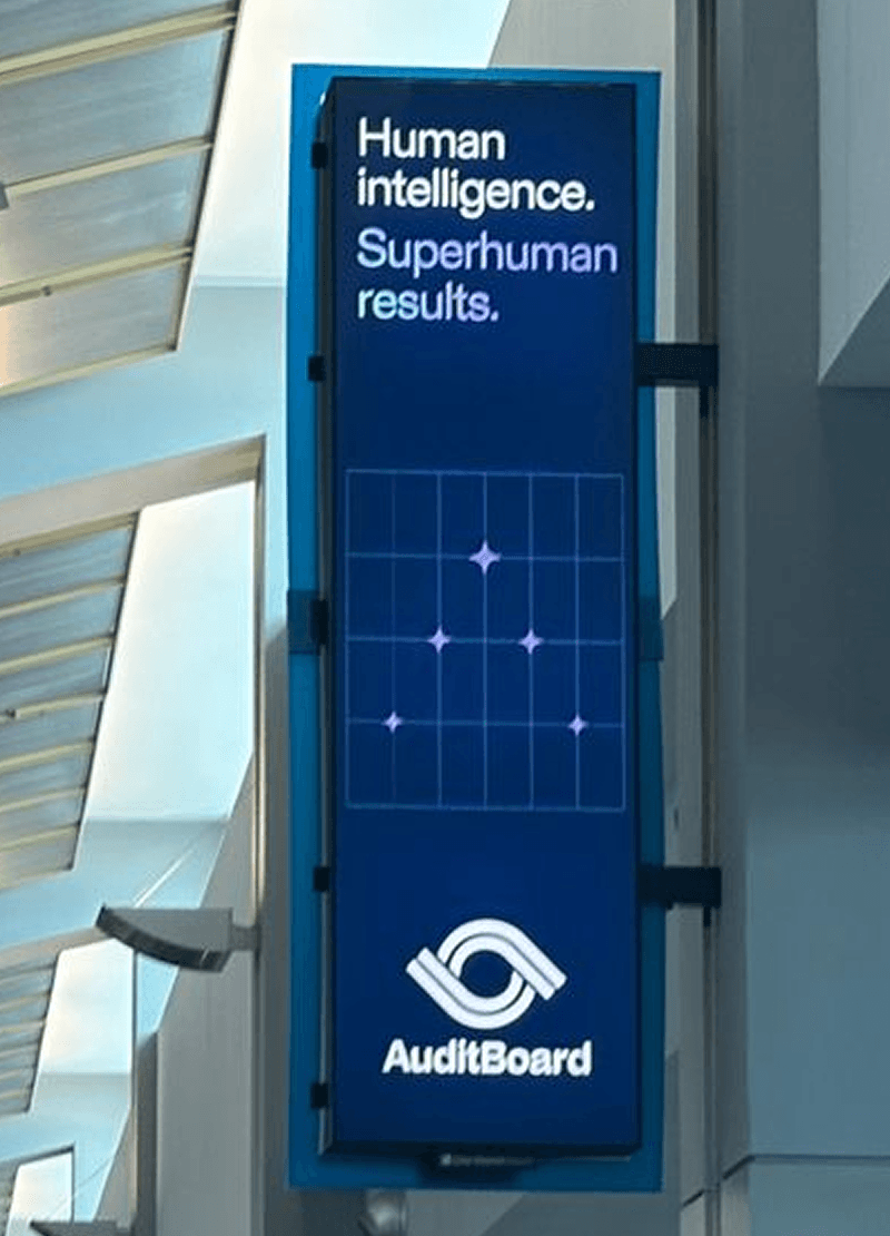 AuditBoard UK DOOH execution 3