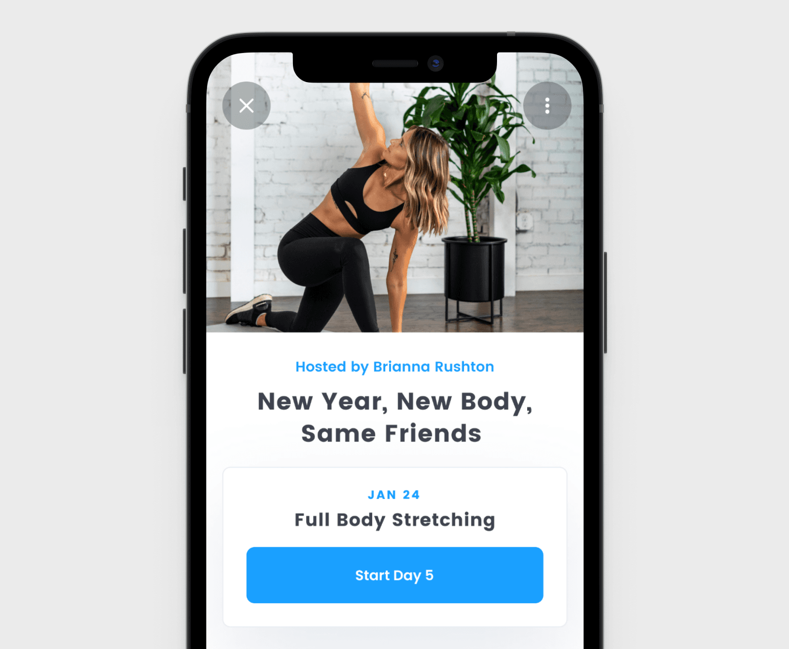 Dash app screen
