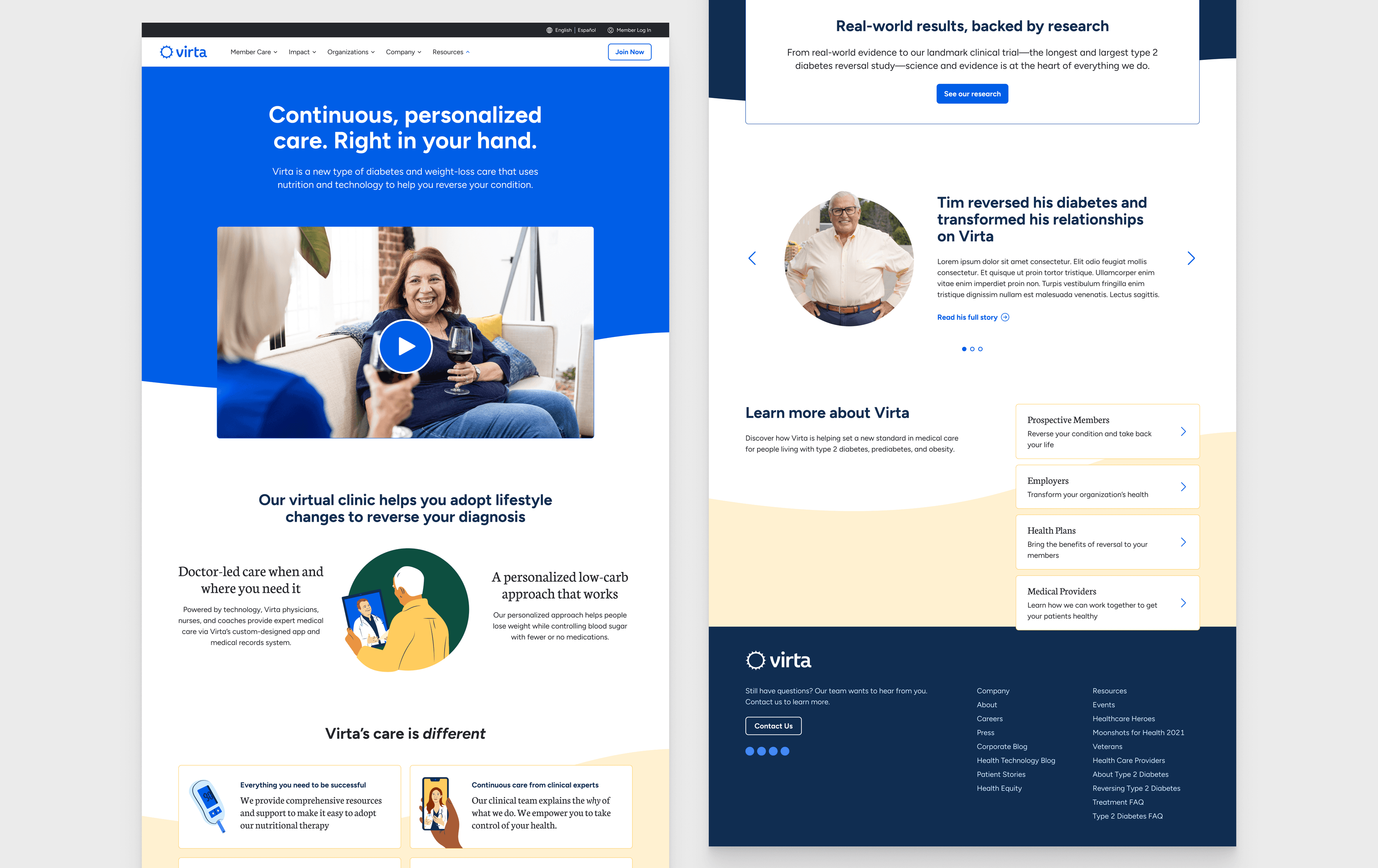 Virta Health platform