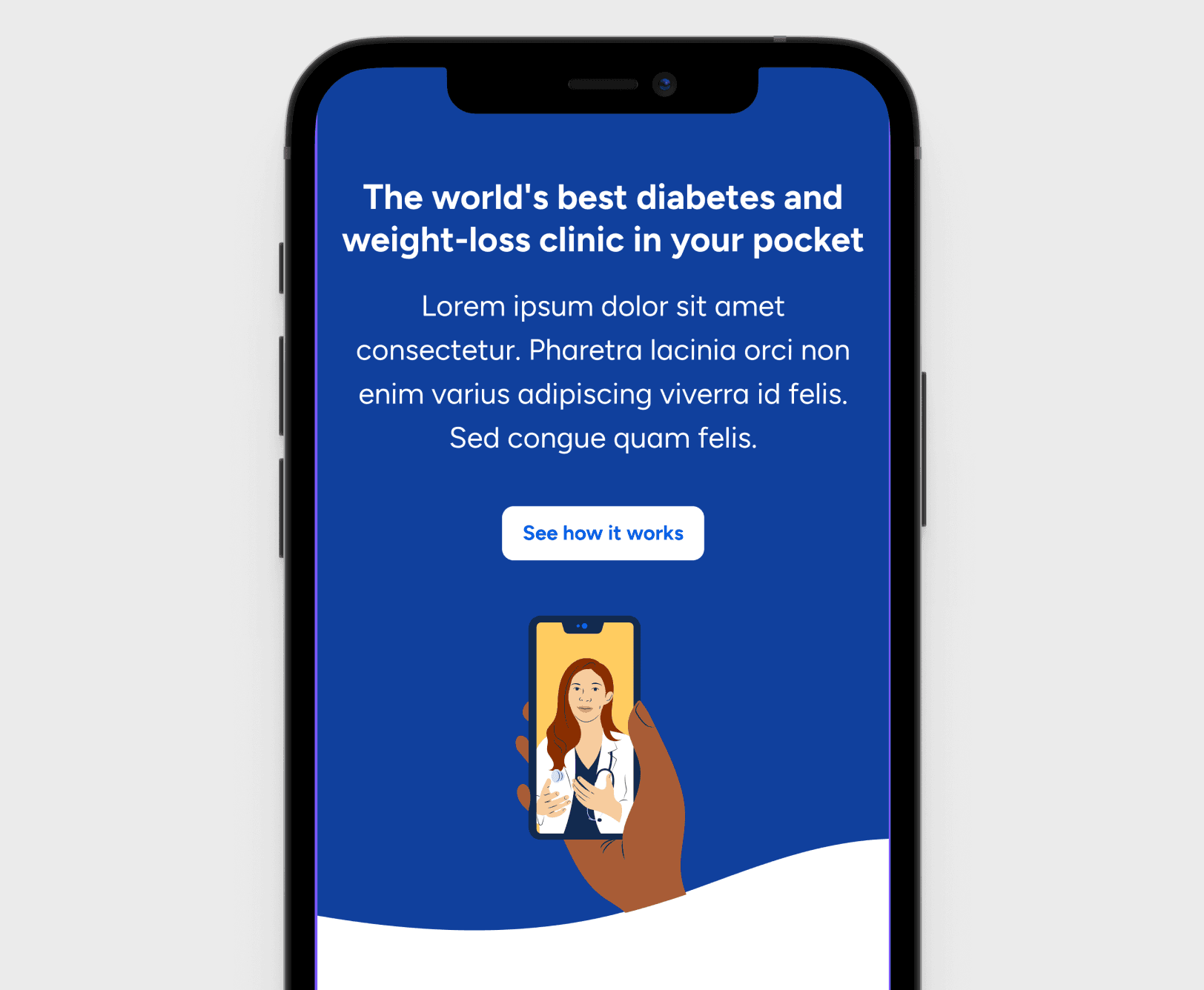 Virta Health mobile screen