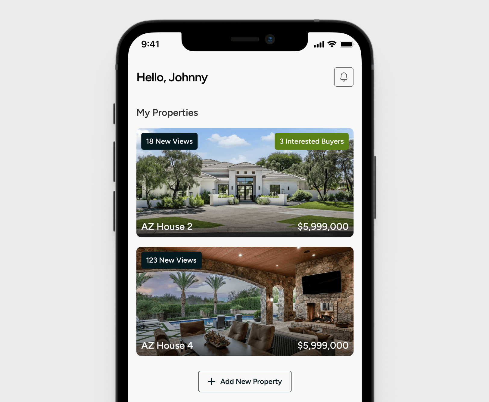 Qwik app screen
