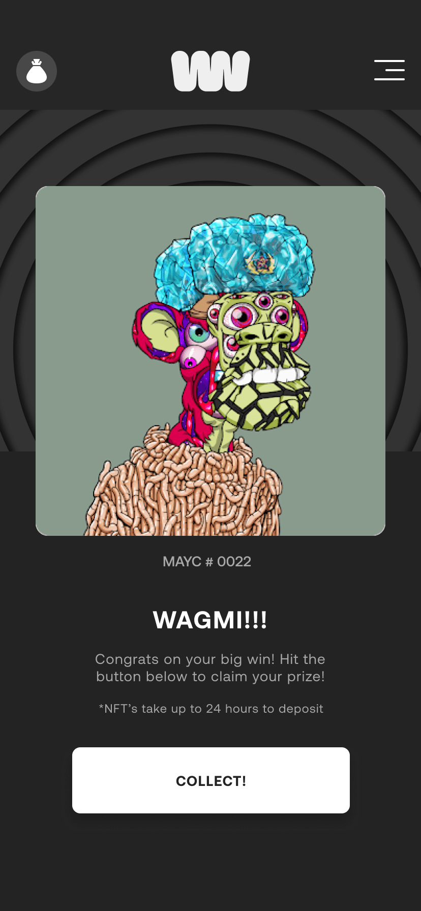 Wagmi Wheel screen 3